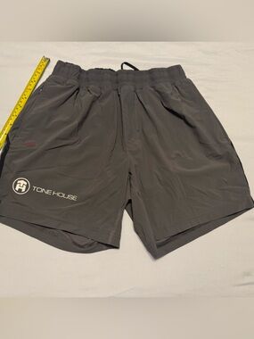 RHONE Men's Charcoal Training Shorts